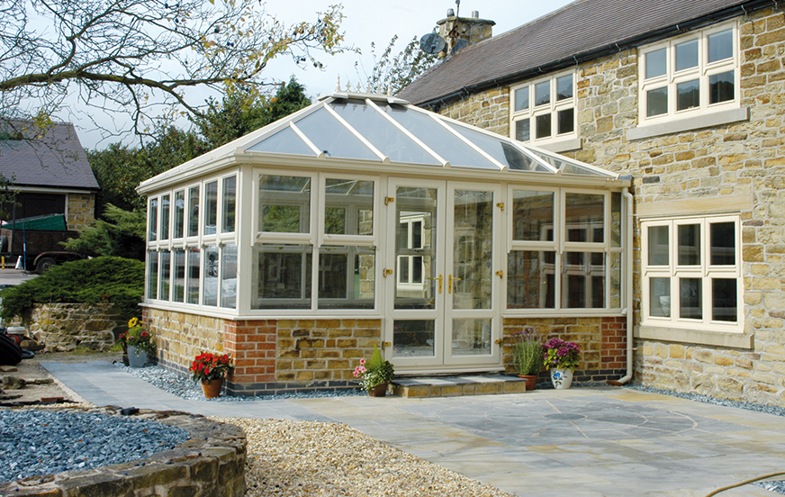 Hipped Edwardian conservatory
